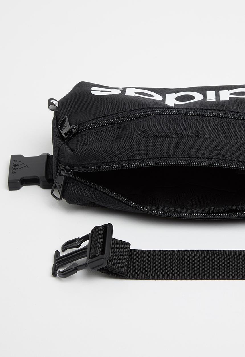 adidas Performance - Linear bum bag - black & white