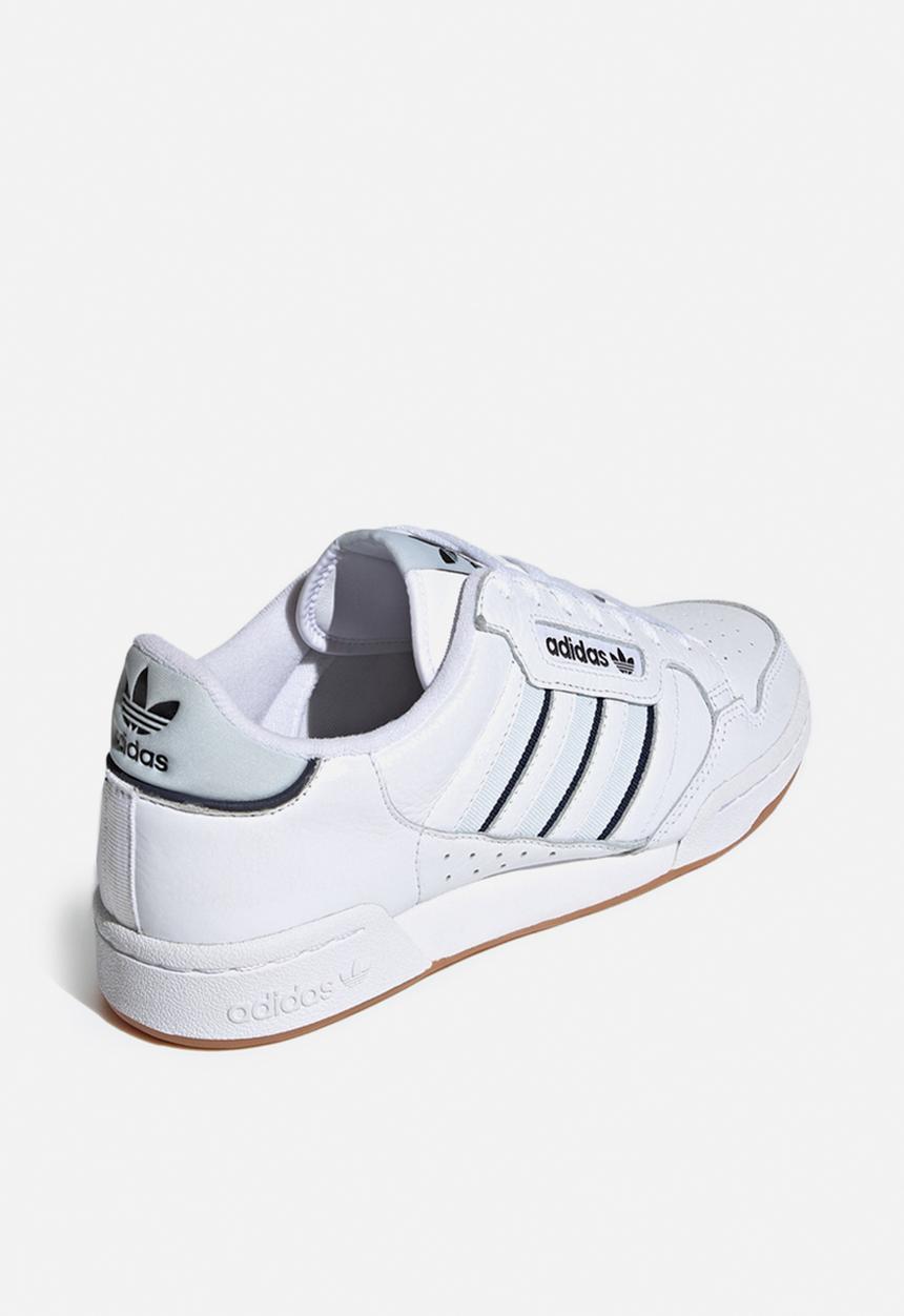 adidas Originals - Continental 80 stripes - ftwr white/halo blue/collegiate navy