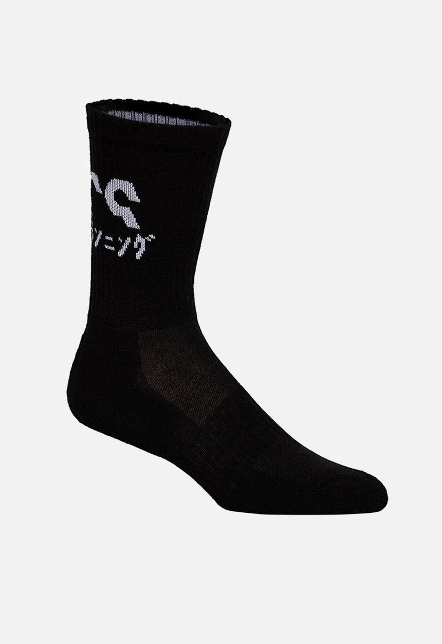 ASICS - 2ppk katakana sock - performance black/white