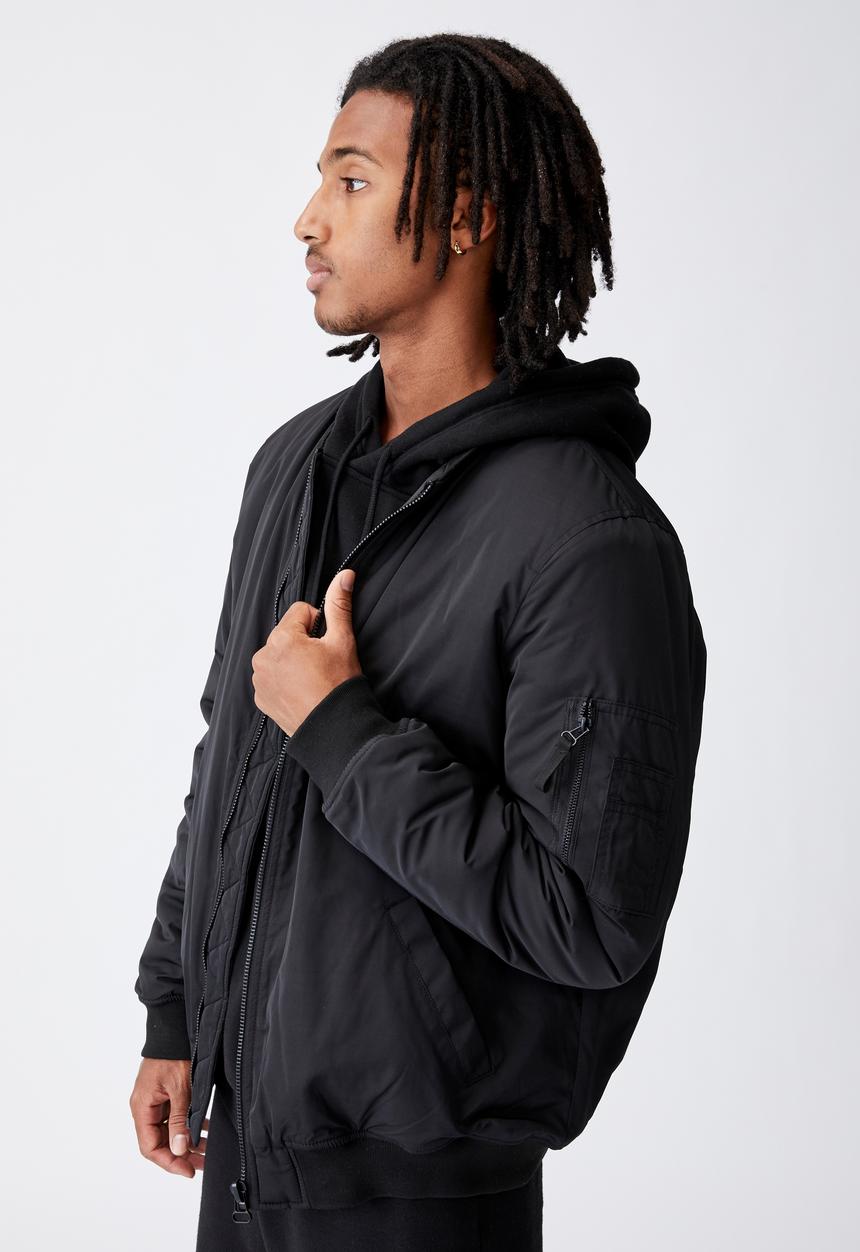Factorie - Ma1 bomber jacket - black