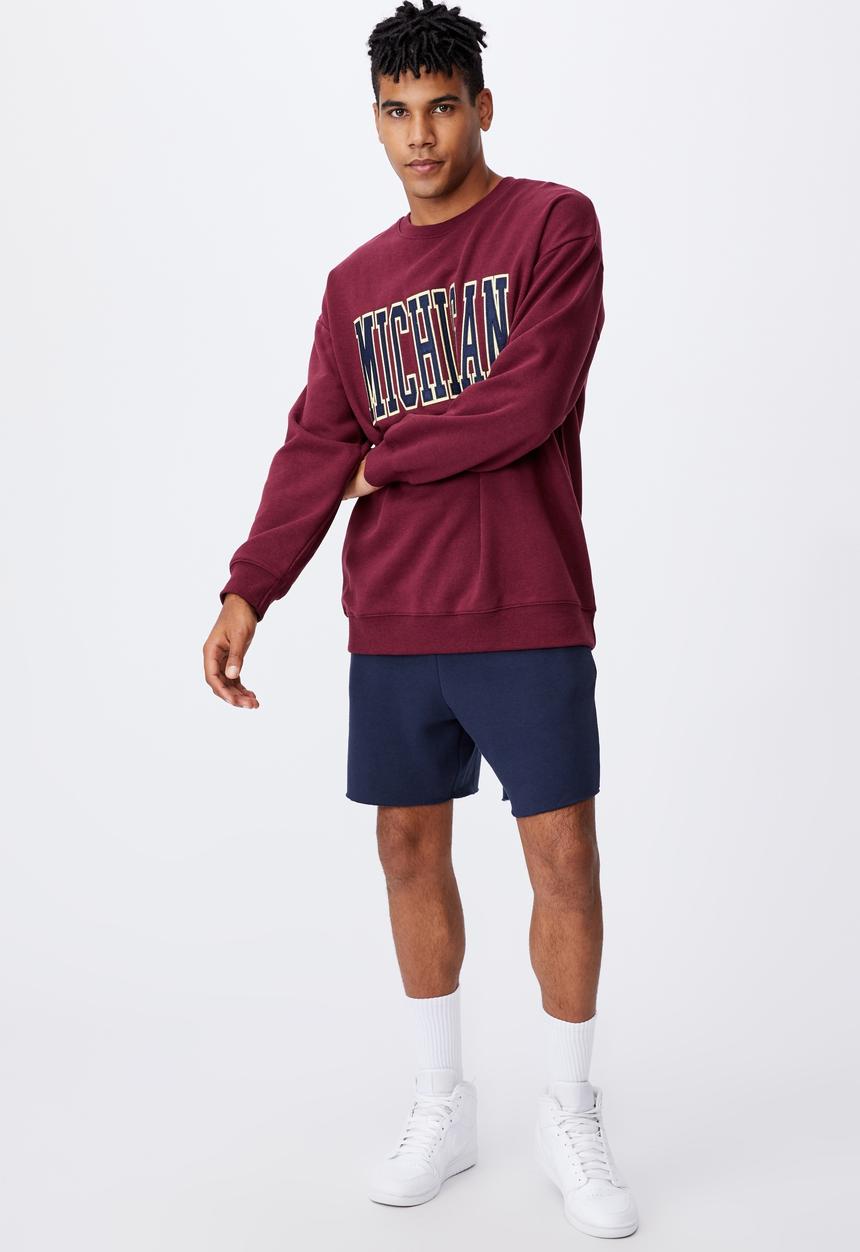 Factorie - Elite oversized crew - merlot