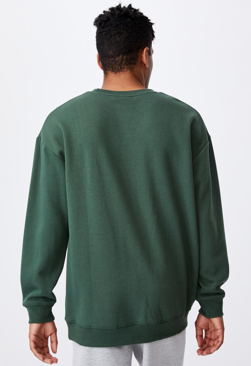 Factorie - Elite oversized crew - forest pine