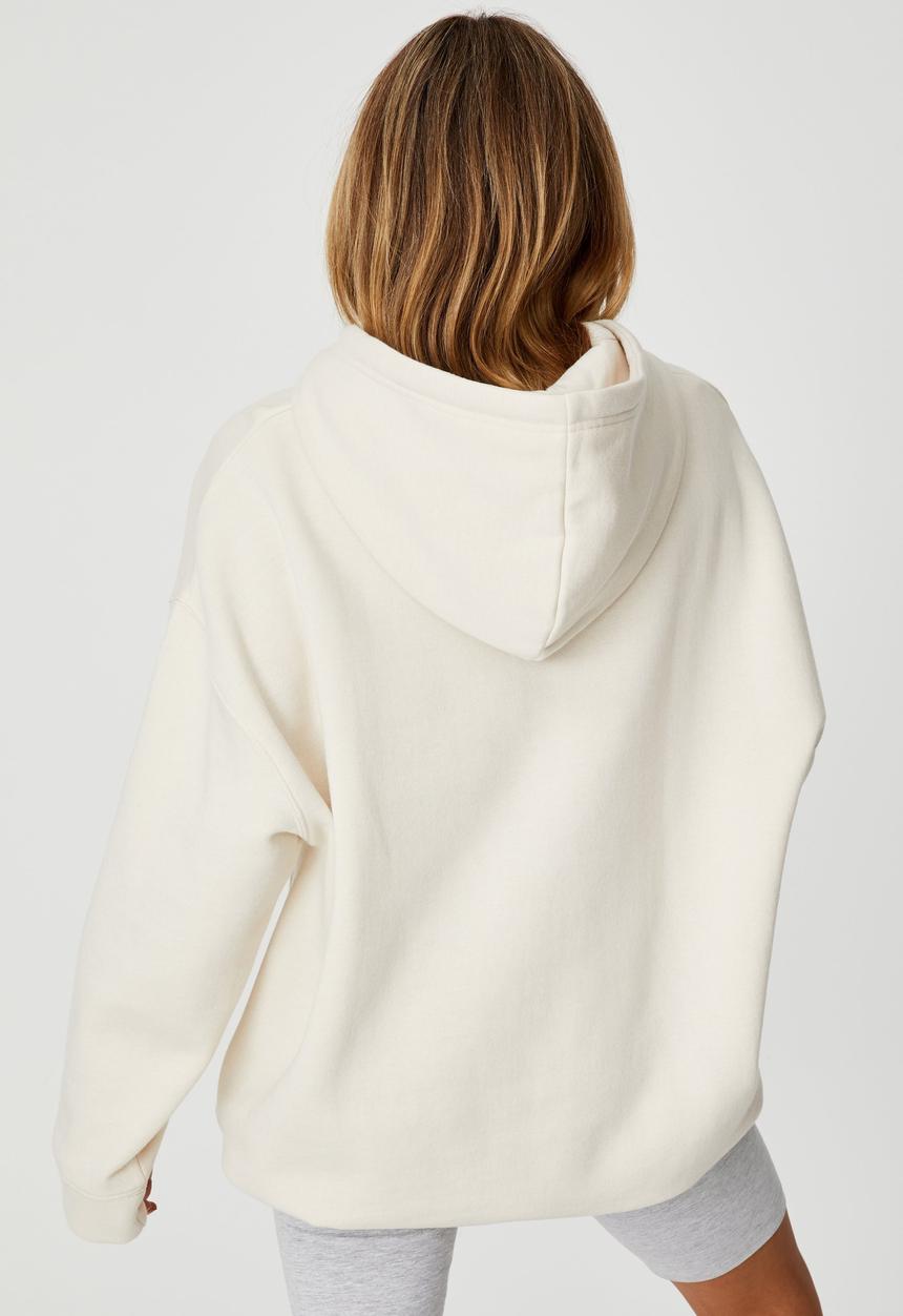 Factorie - Super oversized hoodie - ivory