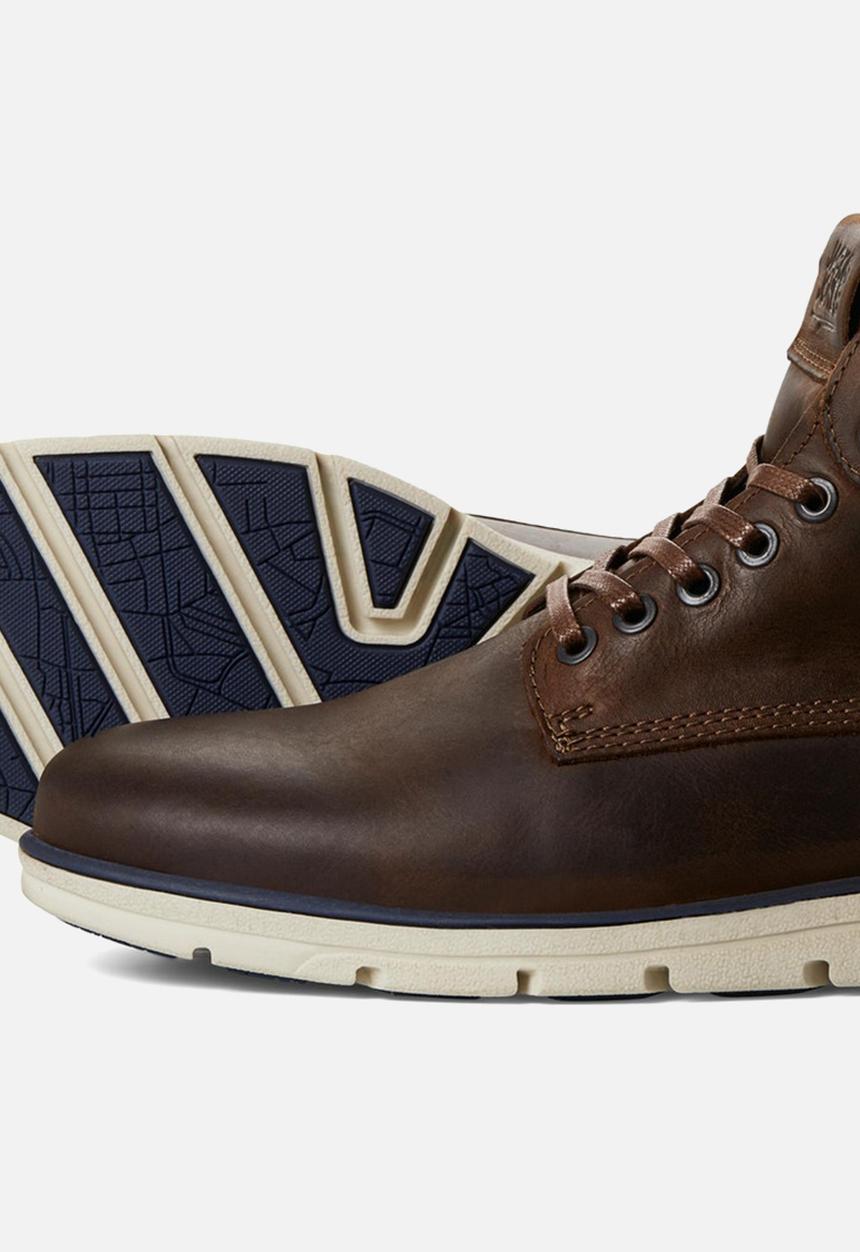 Jack & Jones - Tubar leather boot - brown 