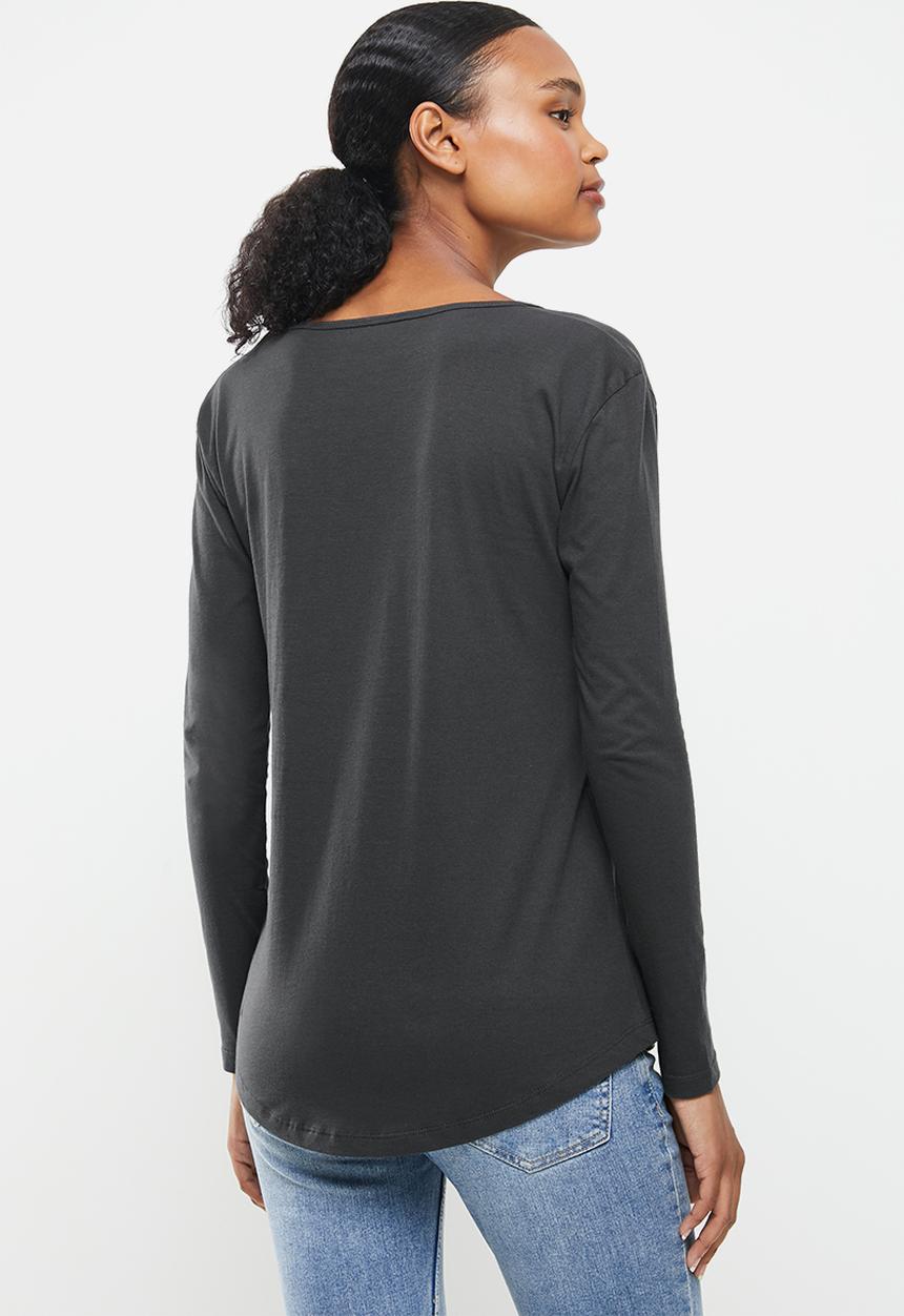 Billabong  - Beach dreams long sleeve tee - off black