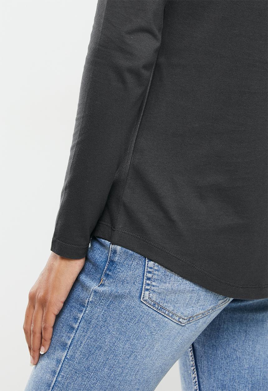 Billabong  - Beach dreams long sleeve tee - off black