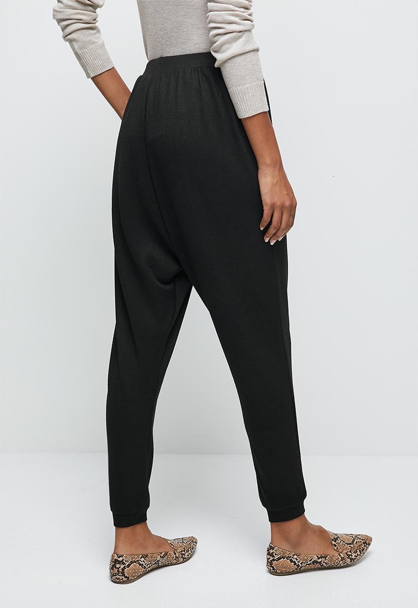 edit - Soft harem pant - black