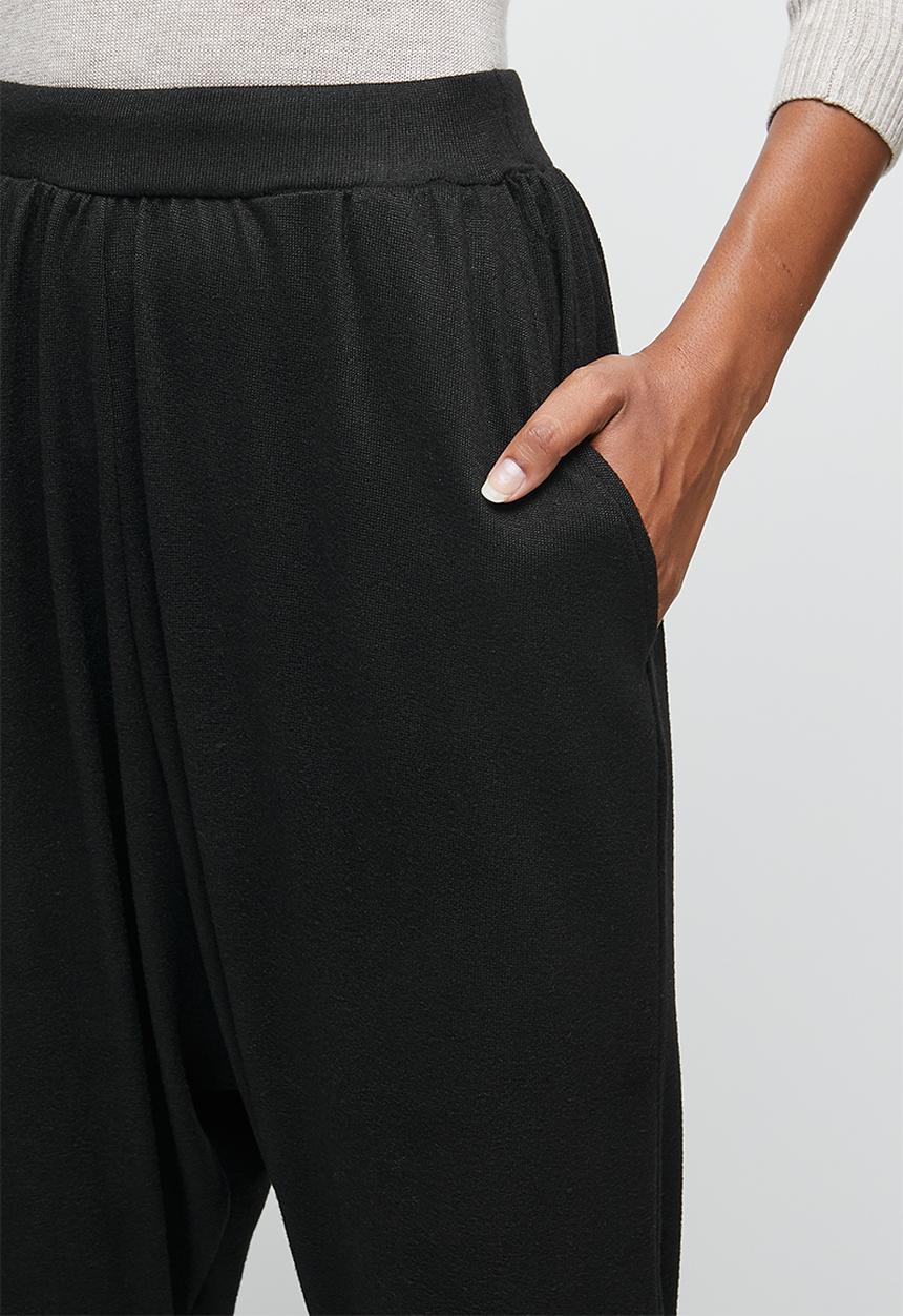 edit - Soft harem pant - black