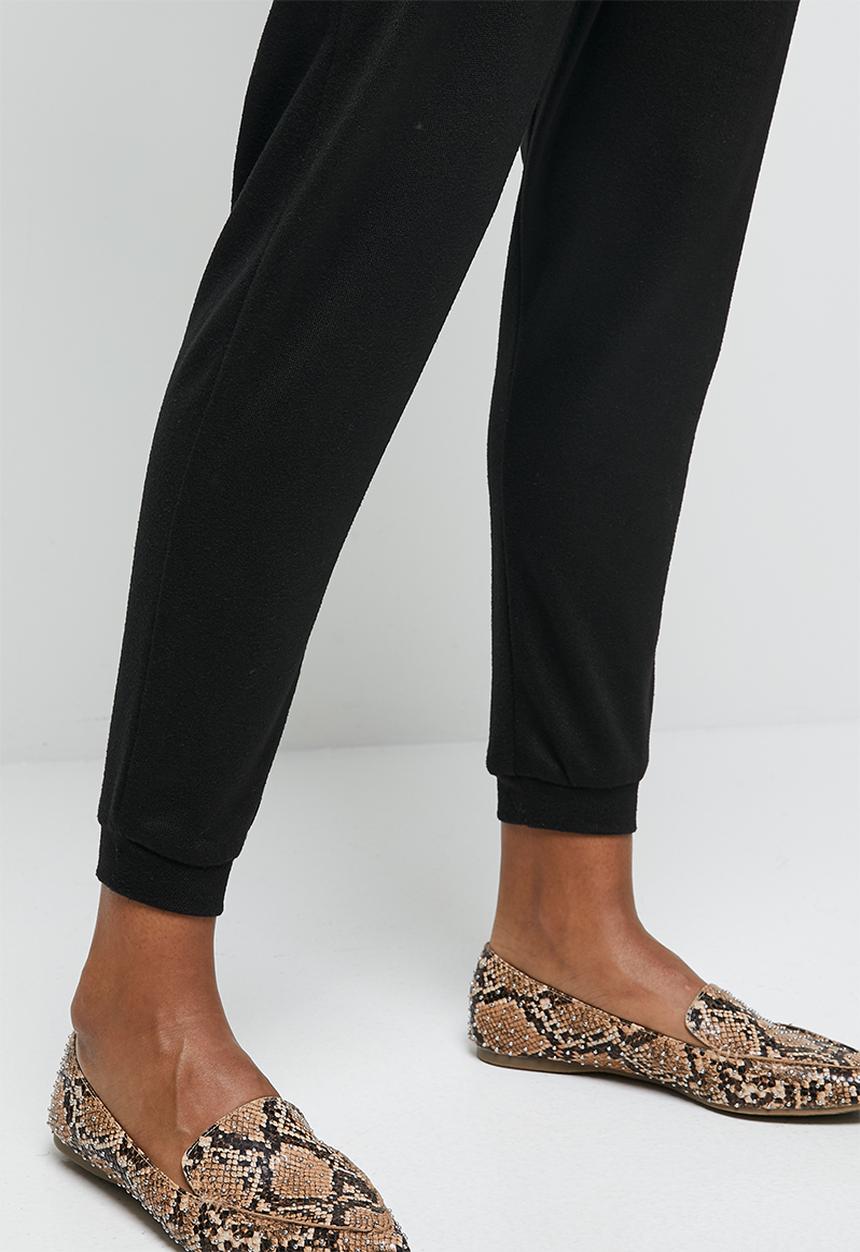 edit - Soft harem pant - black