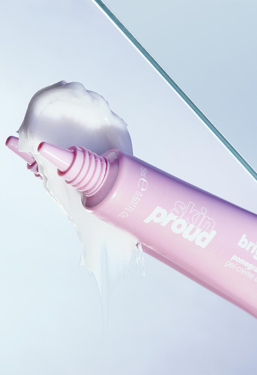 skin proud - Bright Eye Pomegranate Gel-Cream