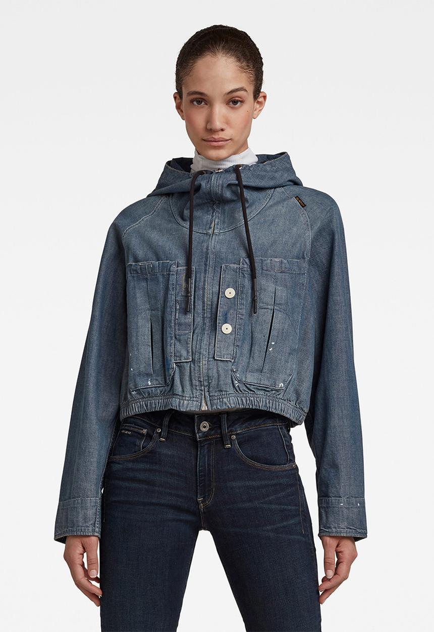 G-STAR - Windbreaker woman - blue