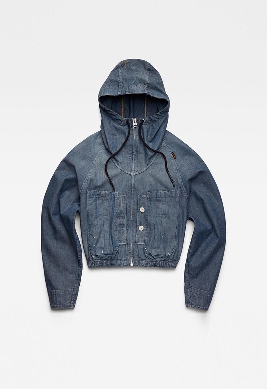 G-STAR - Windbreaker woman - blue