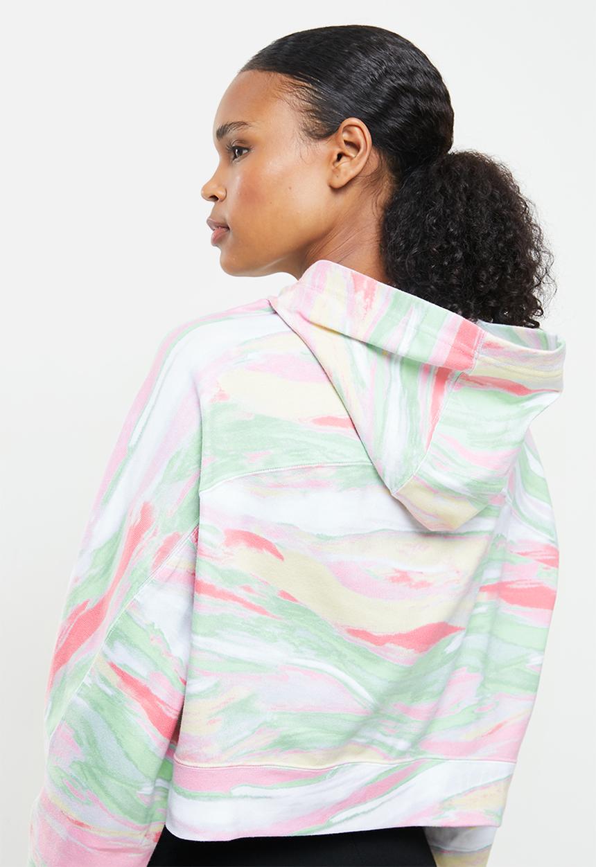 adidas Originals - R.y.v cropped hoodie - multi 