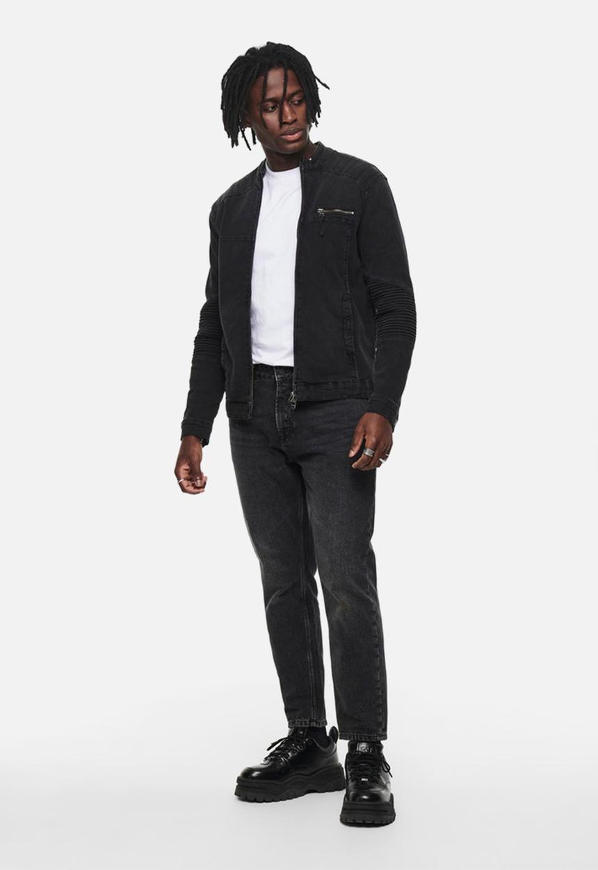 Only & Sons - Ray life jacket - washed black