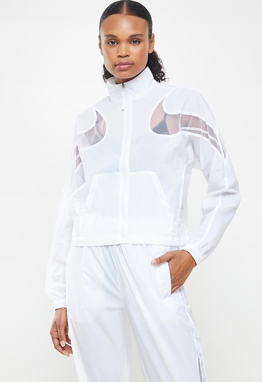 Nike - Nsw amd woven jacket - white