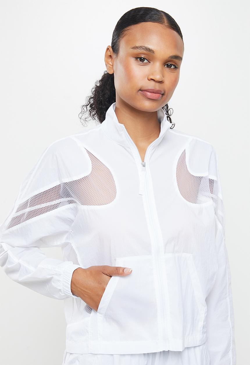 Nike - Nsw amd woven jacket - white