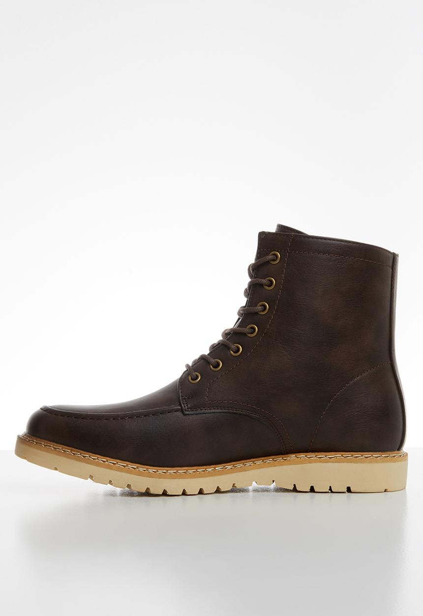 Superbalist - Austin lace-up boot - brown