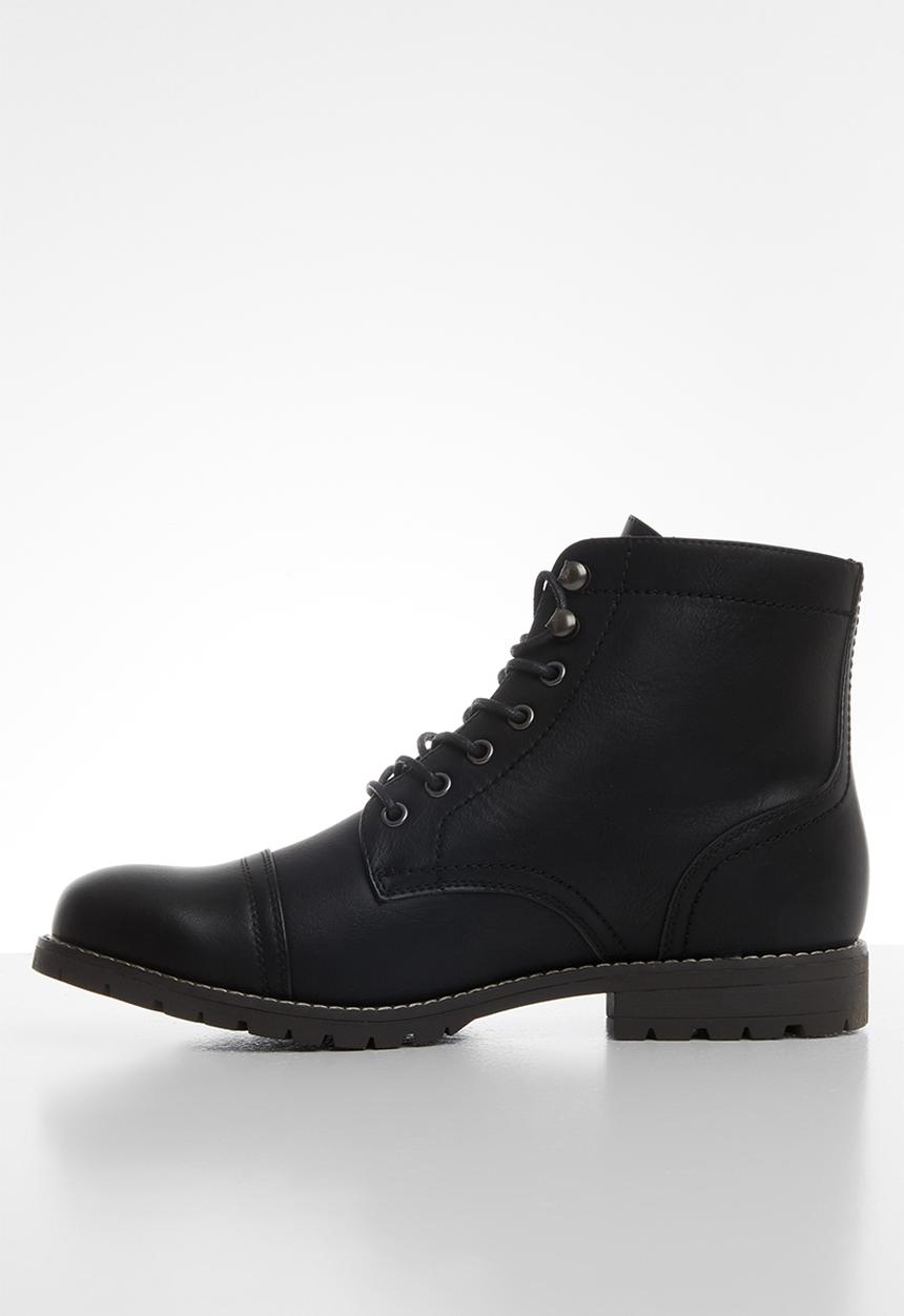 Superbalist - Jian lace-up boot - black
