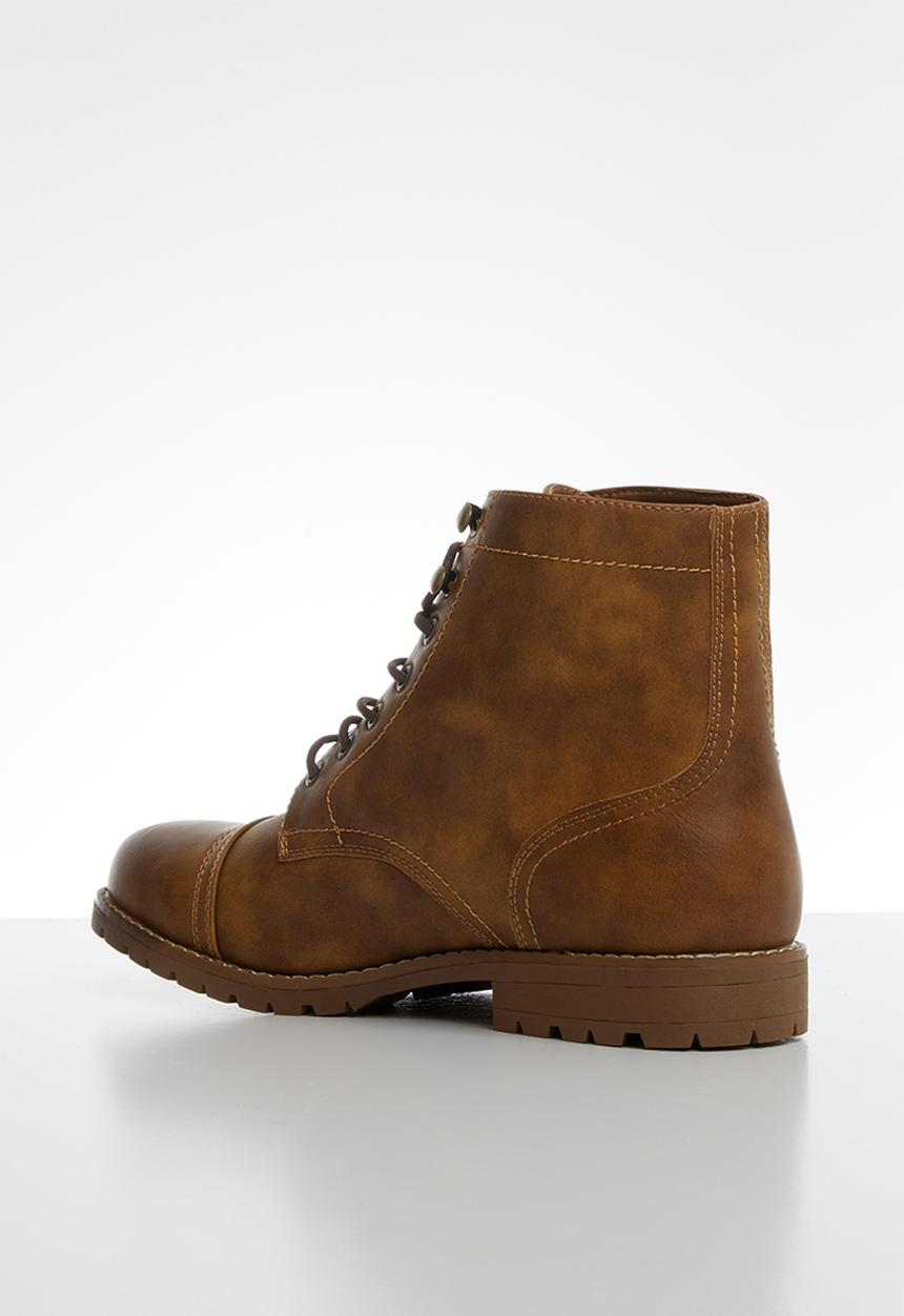 Superbalist - Jian lace-up boot - tan