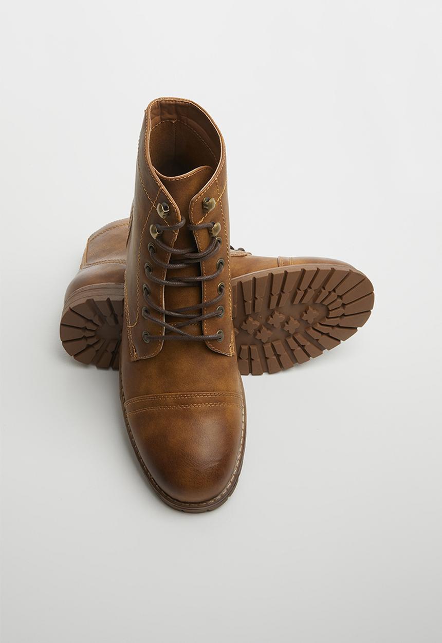 Superbalist - Jian lace-up boot - tan