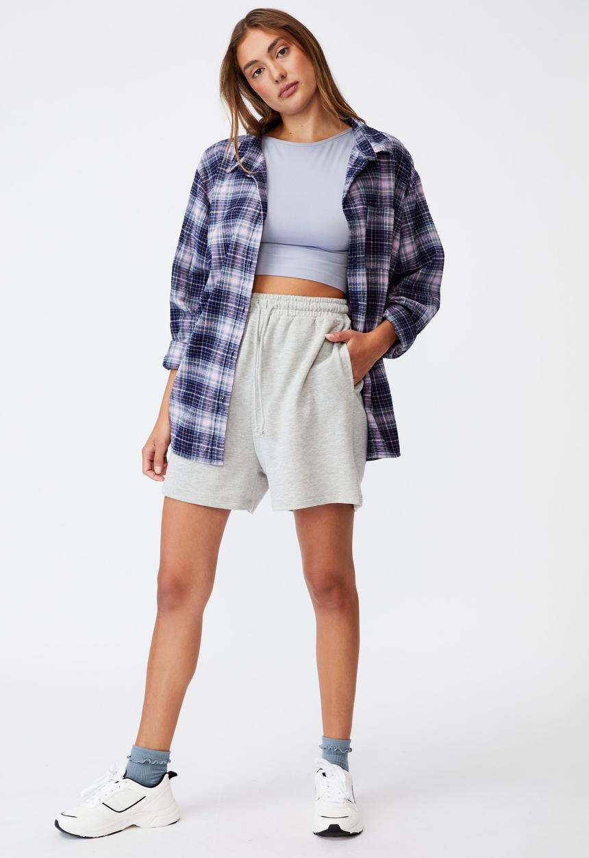 Cotton On - Boyfriend shirt - navy