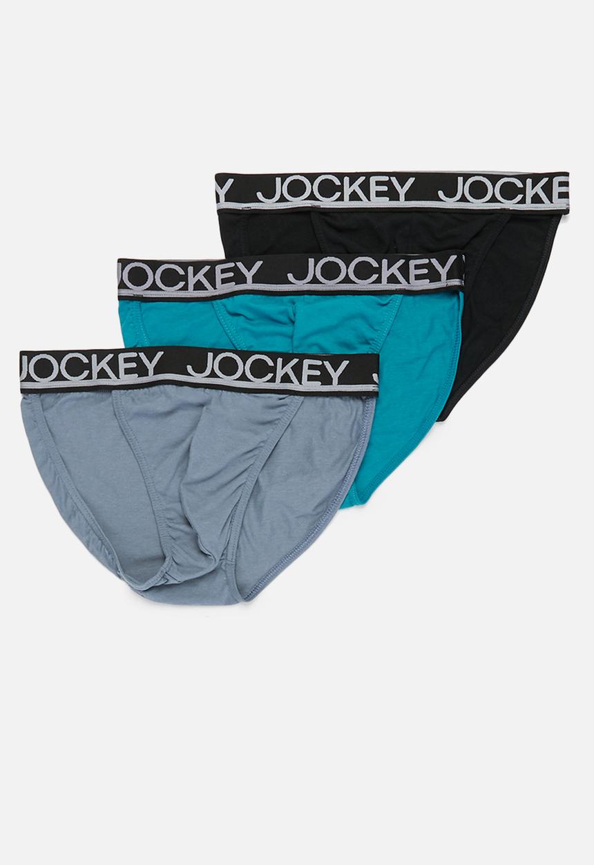 Jockey - 3 pack plain tanga - multi 