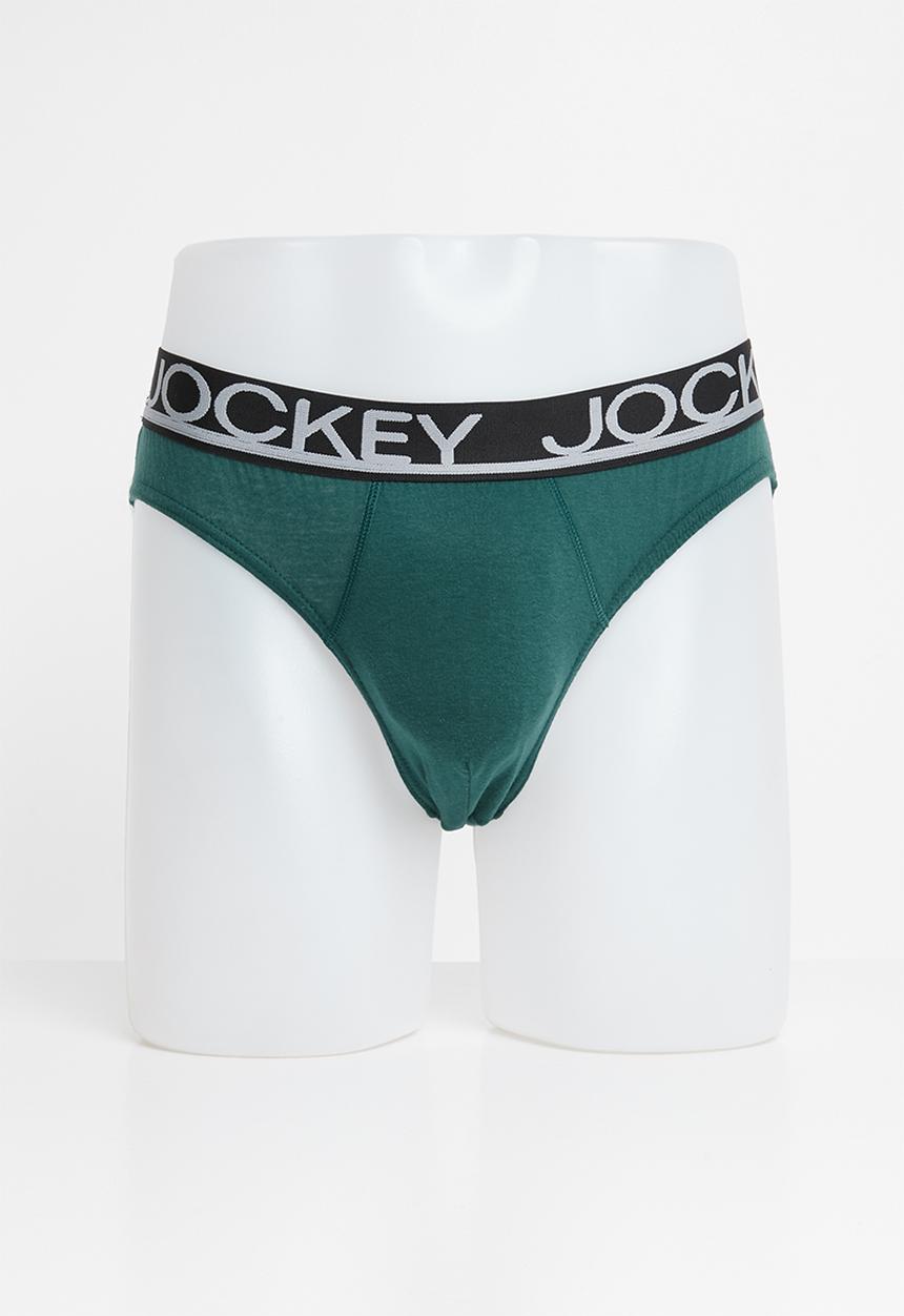 Jockey - 3 pack plain jockey brief - multi
