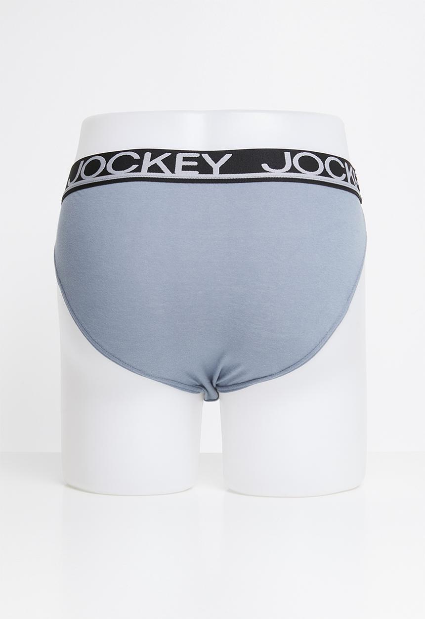 Jockey - 3 pack plain jockey brief - multi
