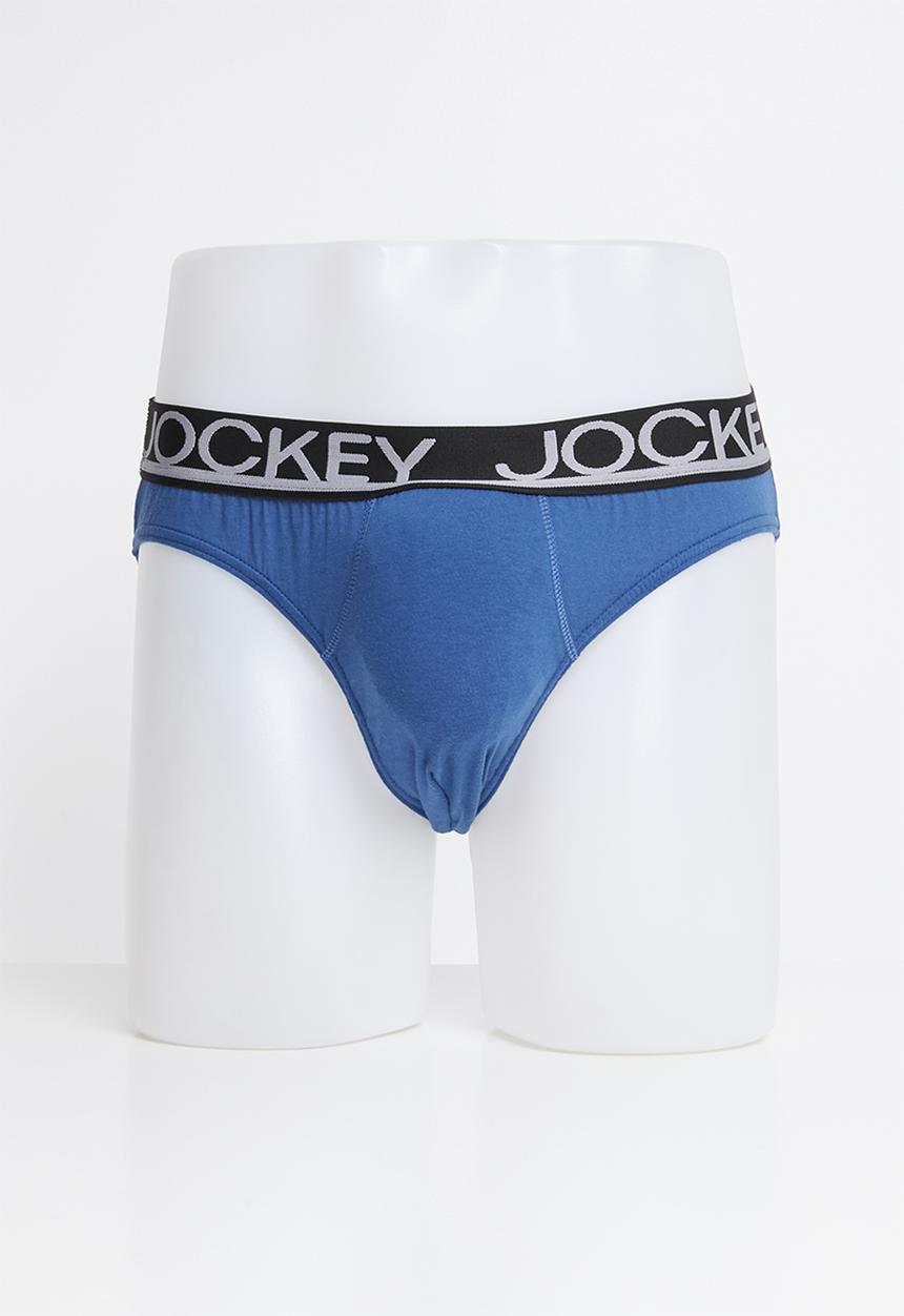 Jockey - 3 pack plain jockey brief - multi