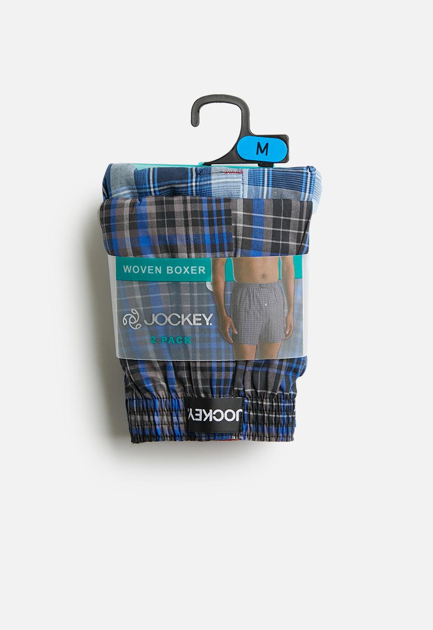 Jockey - 2 pack woven boxer - multi