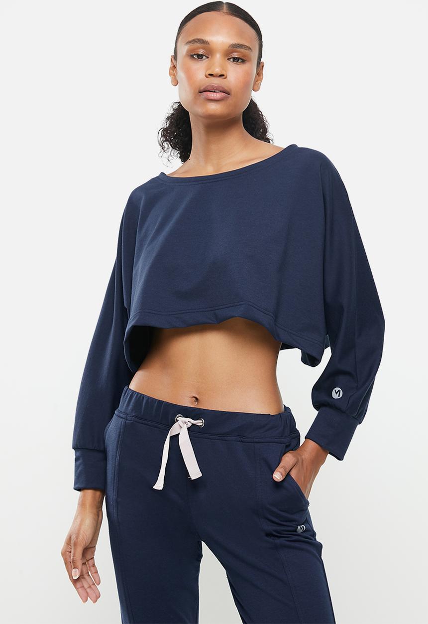 MOVEPRETTY - The jess lounge top - navy