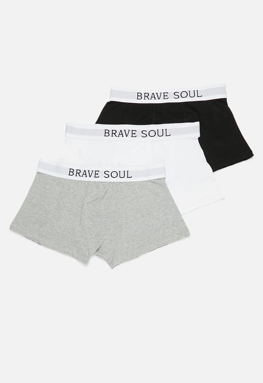 Brave Soul - Clarkb 3 pack boxer briefs - multi 
