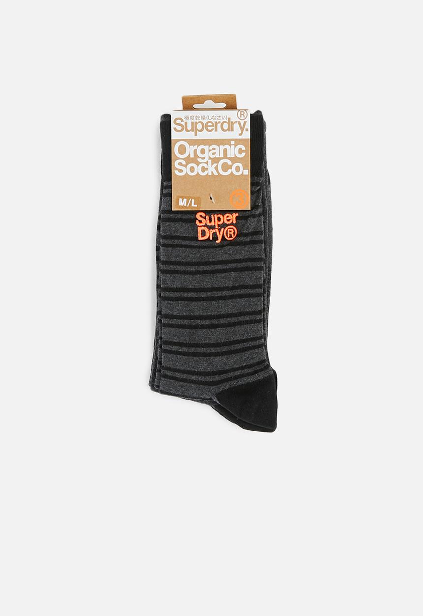 Superdry. - City sock 3 pack - multi