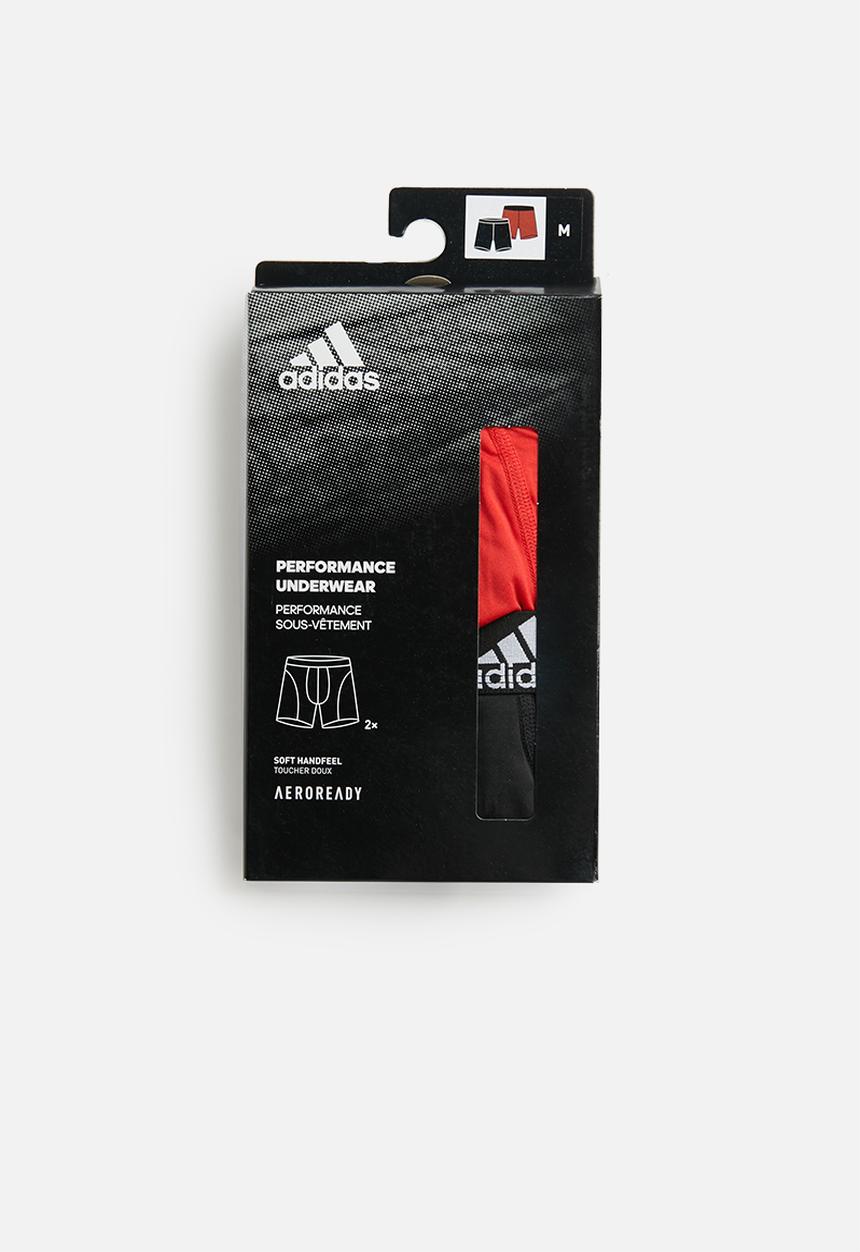 adidas Performance - 2pp bos brief - black & red 