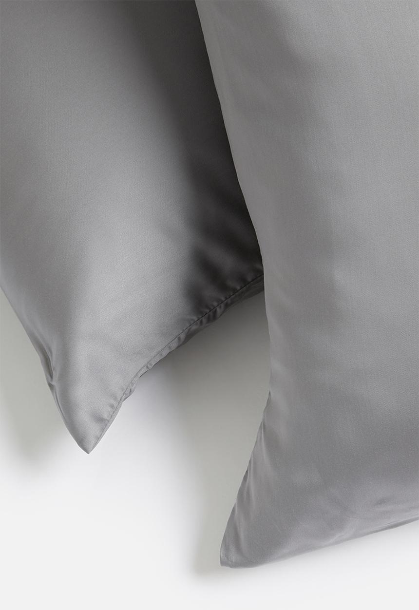 Sixth Floor - 100% bamboo super soft pillowcase set - grey