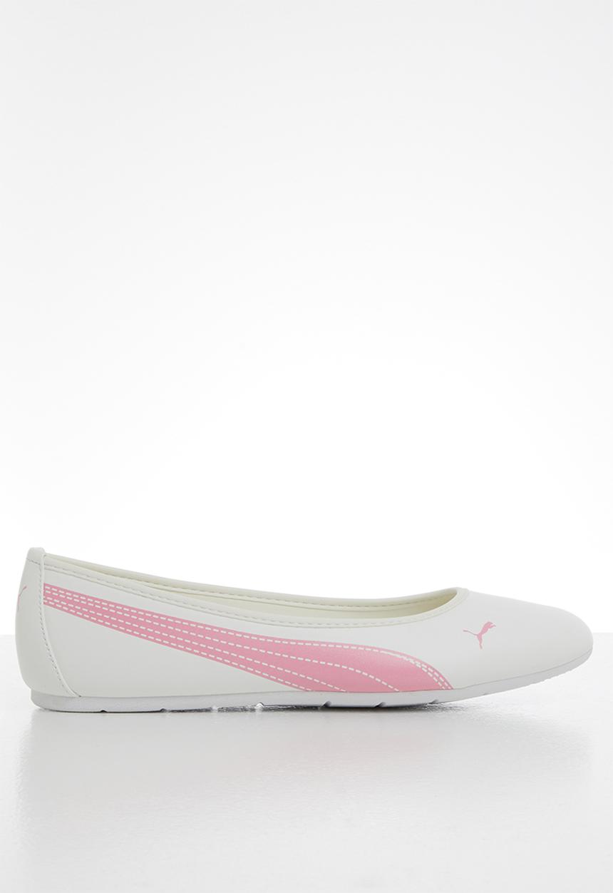 PUMA - Basic ballerina stiched zadp - white & pink 