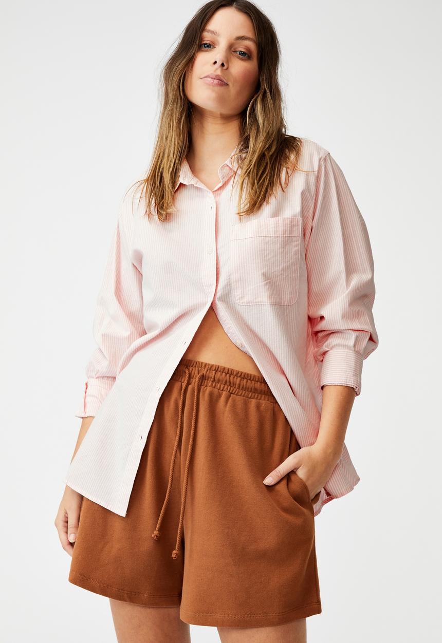 Cotton On - Preppy shirt - pink