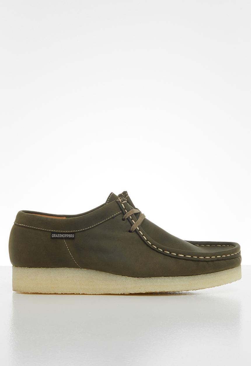 Grasshoppers - Drifter leather sandiego - olive