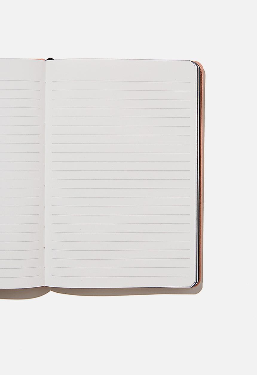 Typo - A5 buffalo journal-nude pink