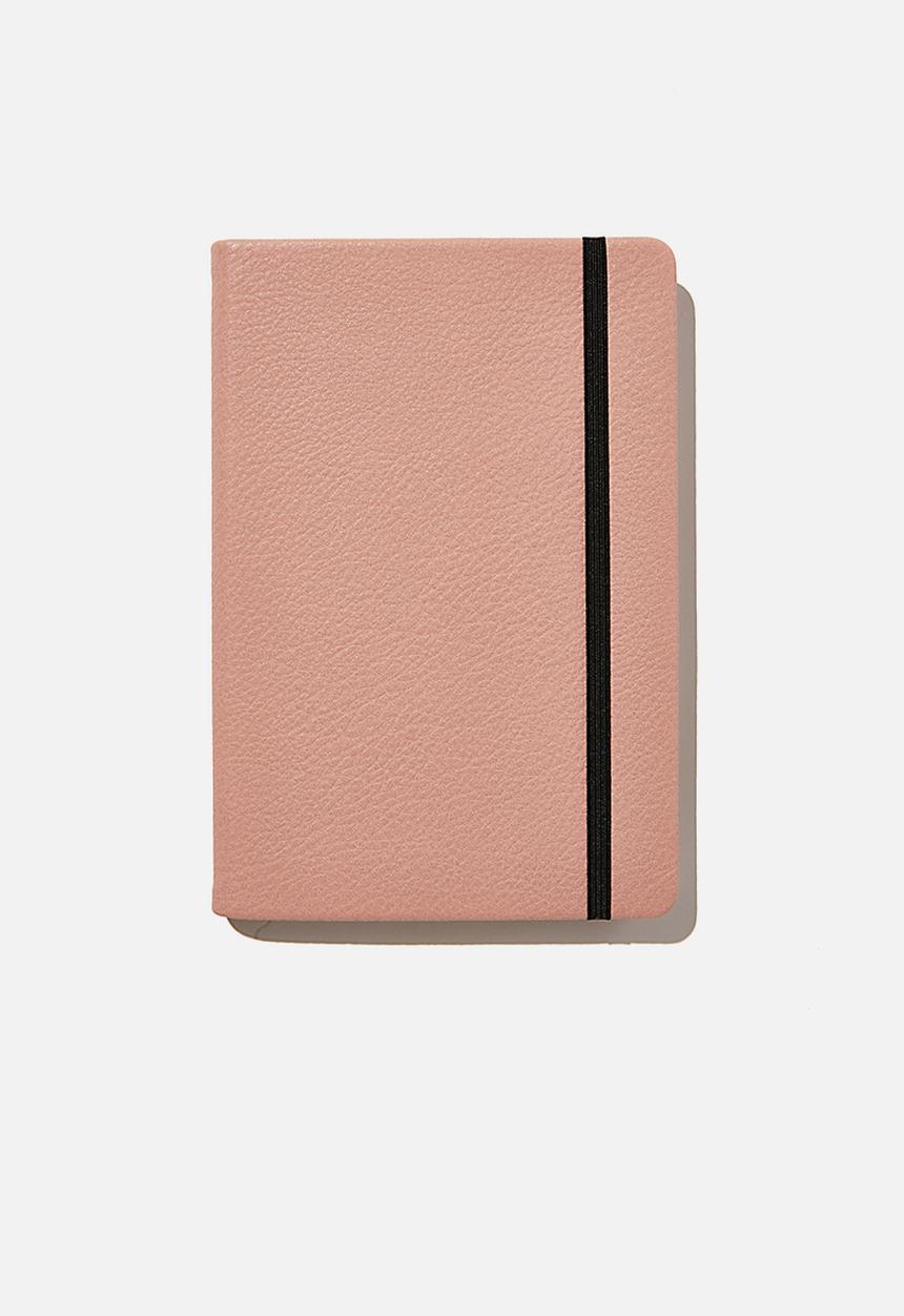 Typo - A5 buffalo journal-nude pink