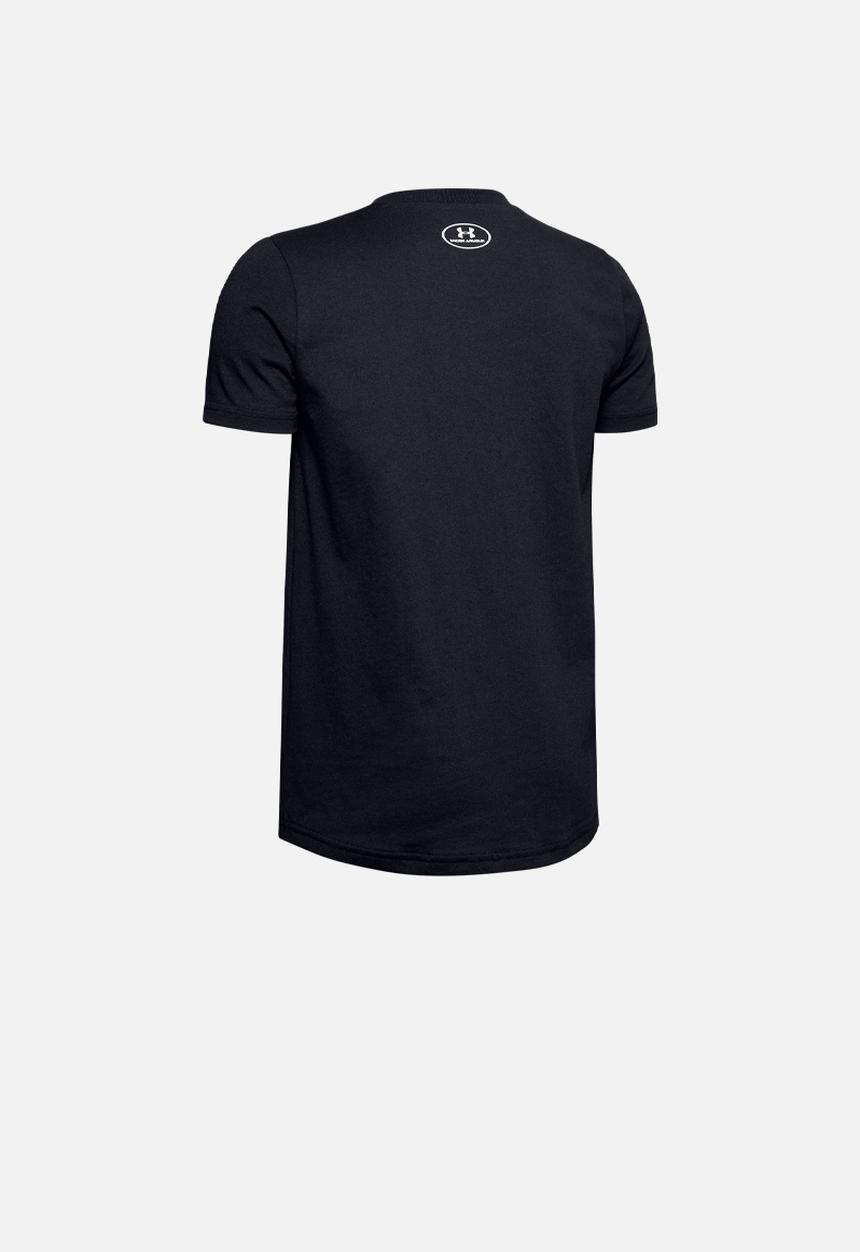 Under Armour - Ua boys sportstyle short sleeve tee - black & white