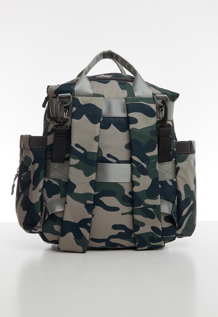 Pop Candy - Boys camo diaper bag - multi