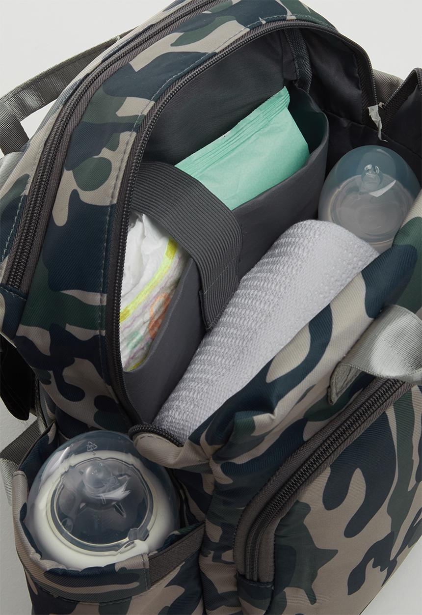 Pop Candy - Boys camo diaper bag - multi