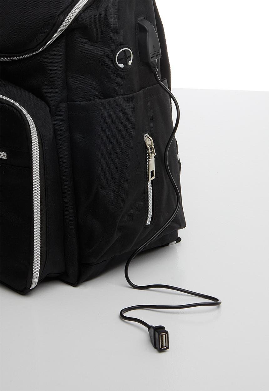 Pop Candy - Baby diaper bag - black