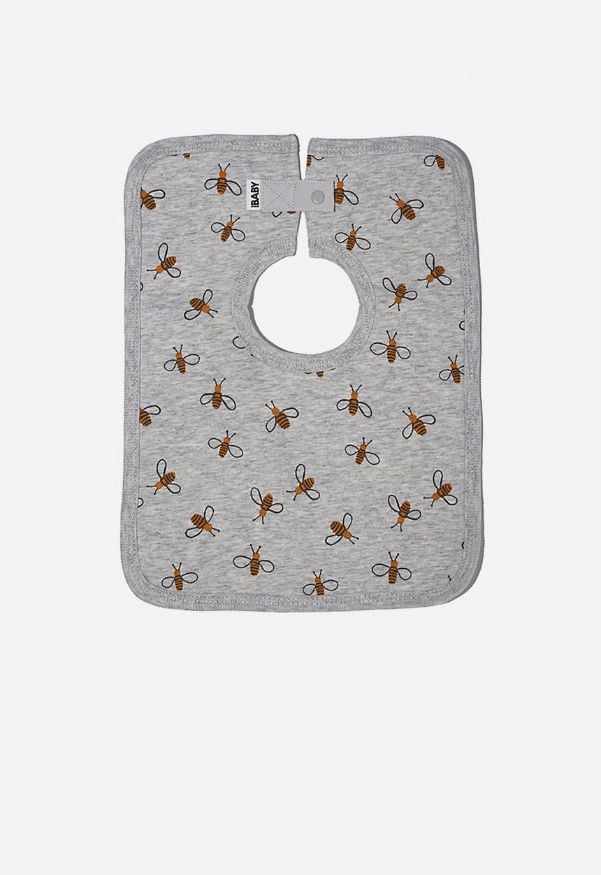 Cotton On - The square bib - cloud marle