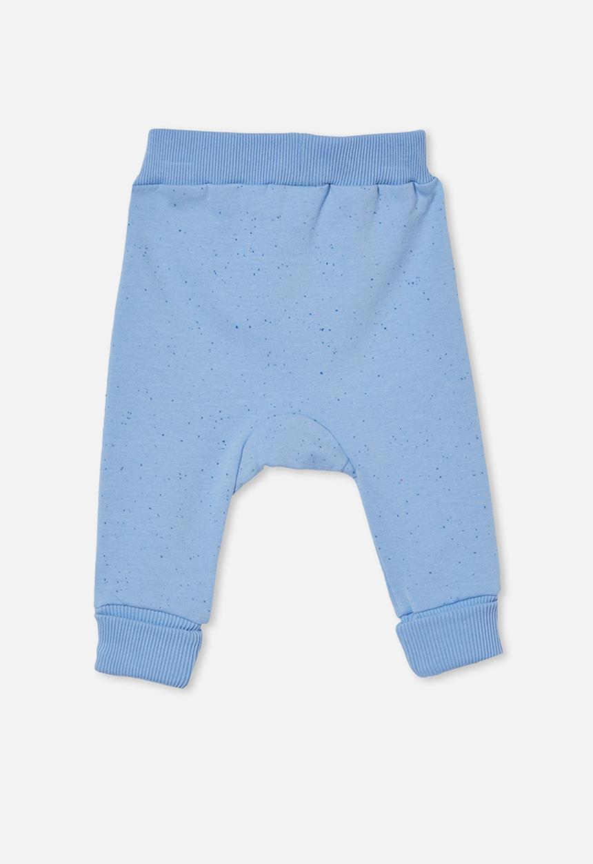 Cotton On - Tatum trackpant - dusk blue petty blue nep