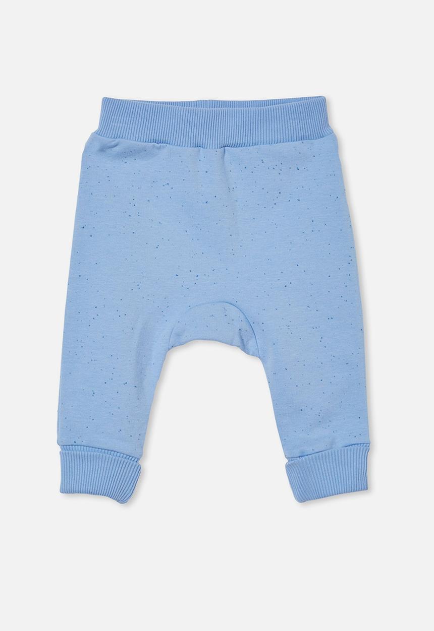 Cotton On - Tatum trackpant - dusk blue petty blue nep