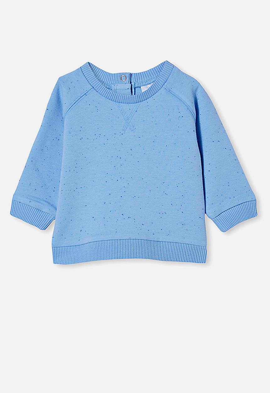 Cotton On - Harley sweater - dusk blue/petty blue nep