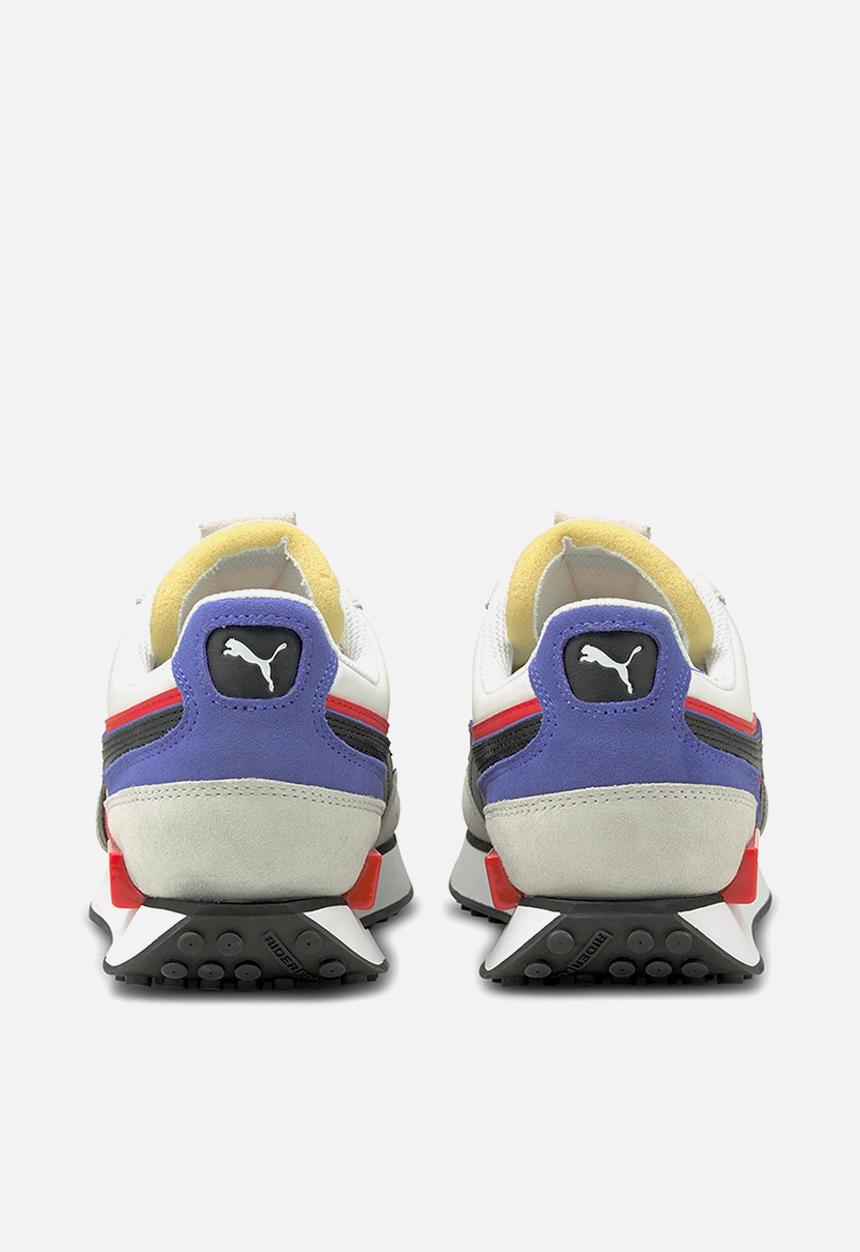 PUMA - Future rider double - puma white-nimbus cloud