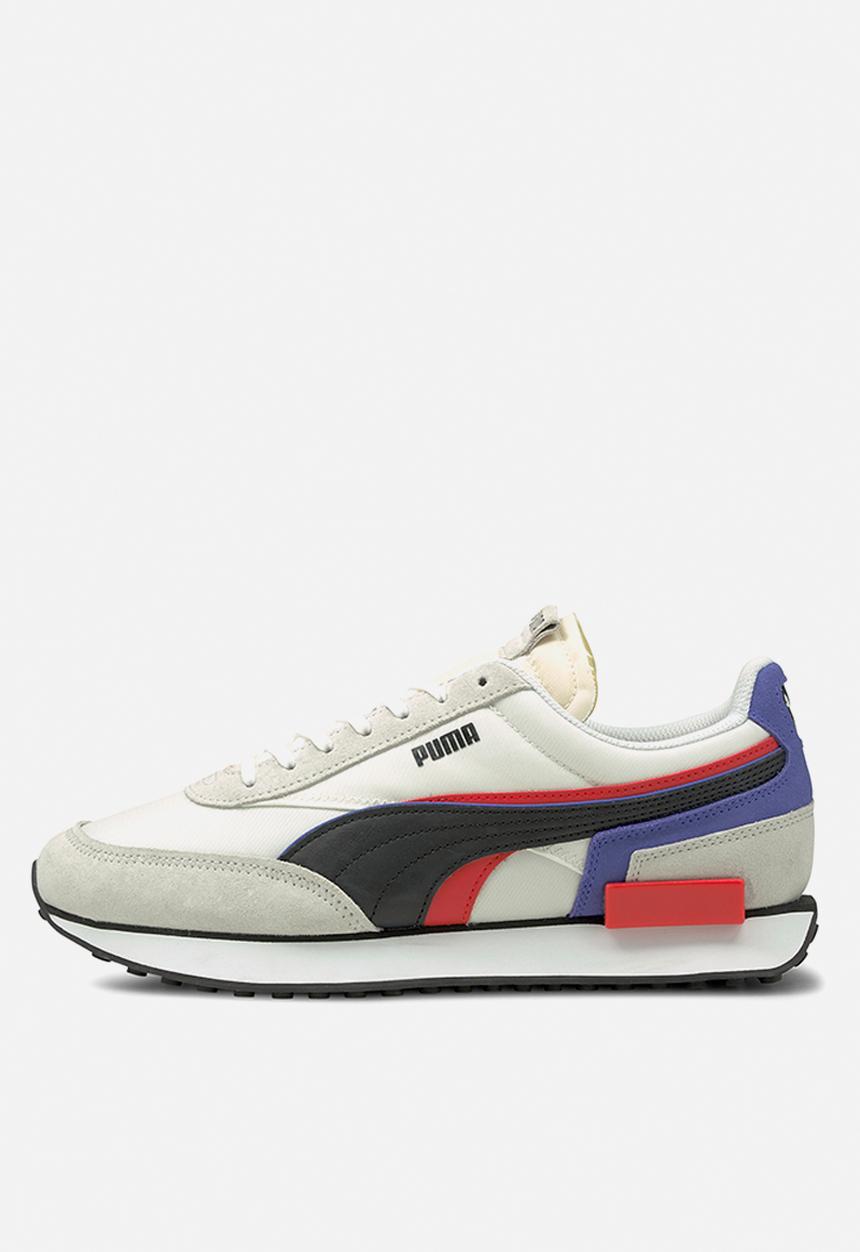 PUMA - Future rider double - puma white-nimbus cloud